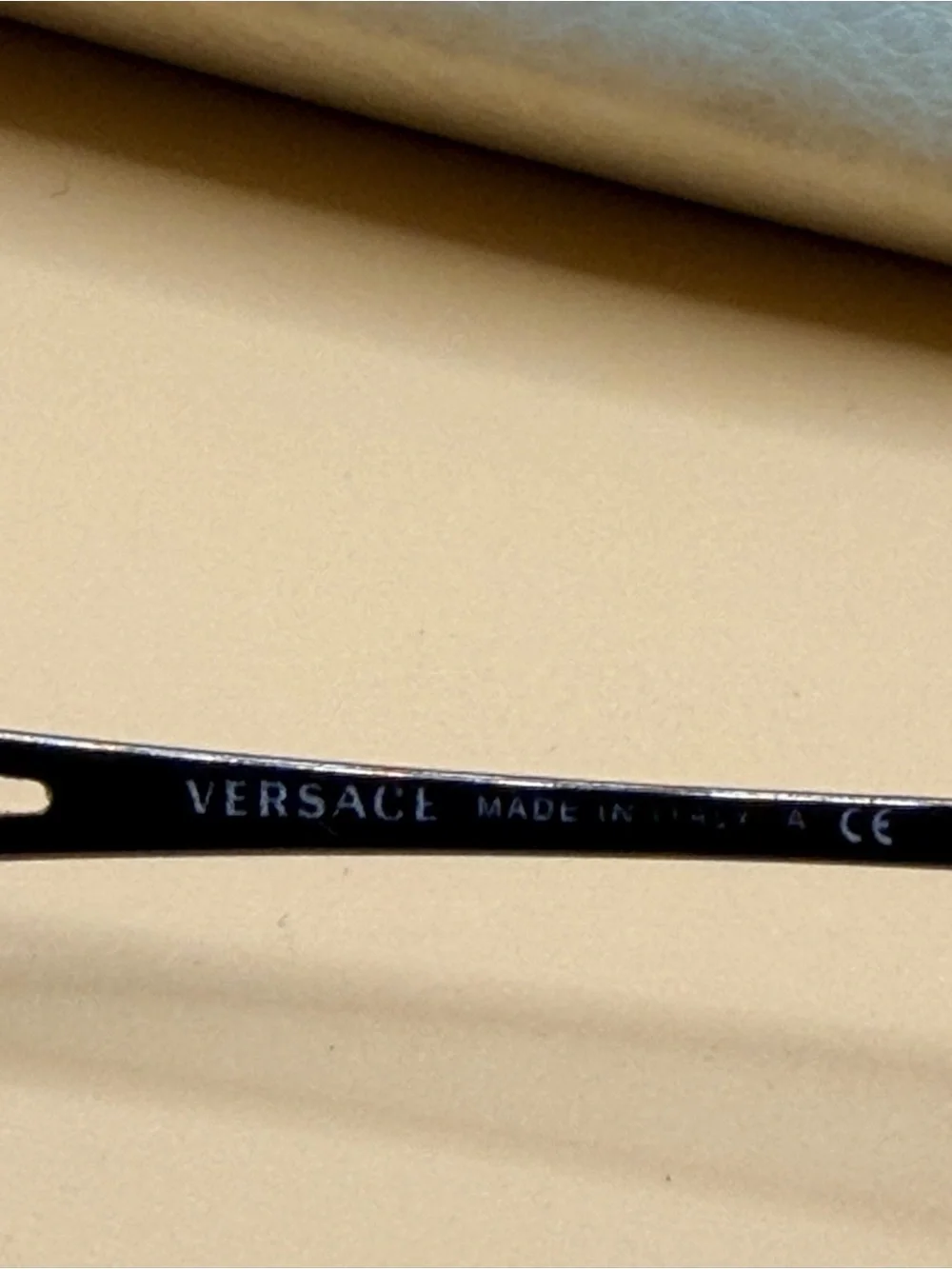Versace Eyeglasses Purple with Crystal Embellishments